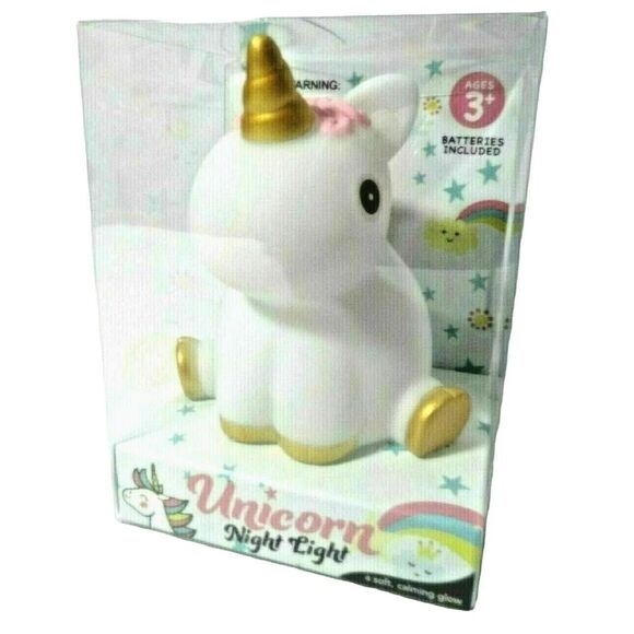 Evriholder Unicorn Night Light Pink Main Calming Design Playroom Bedroom Gift - Picture 2 of 6